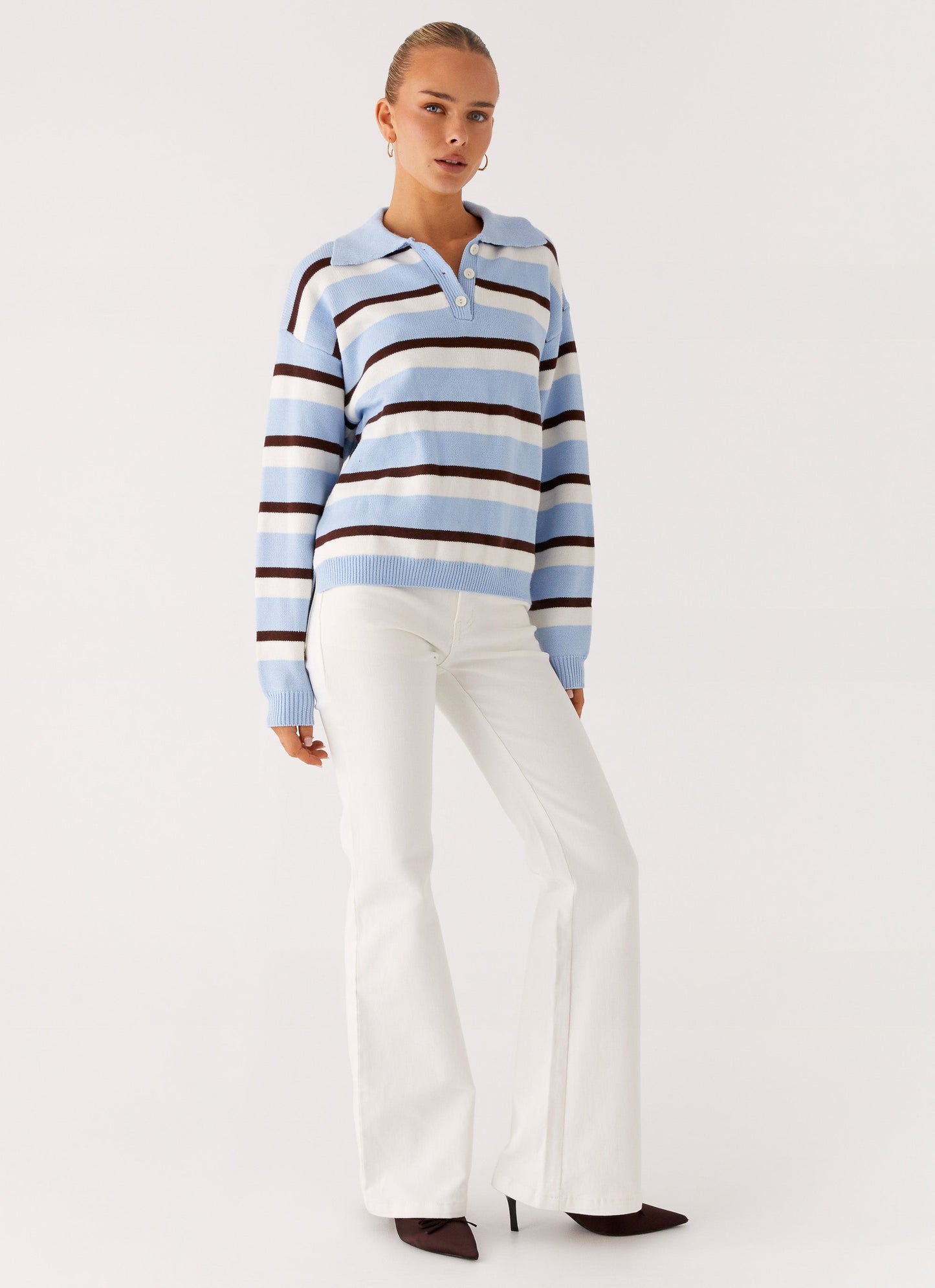 Aldo Bootleg Jeans - White